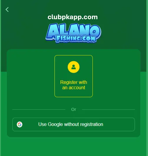 Alano fishing game
