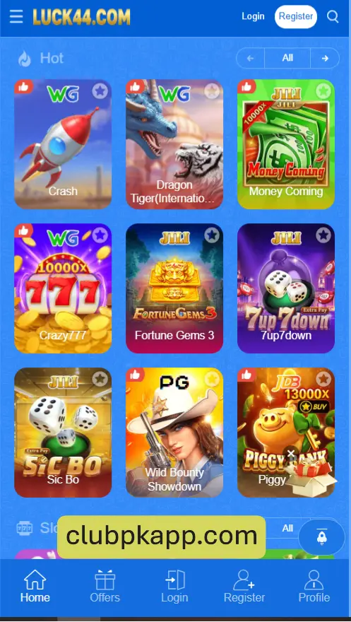 Luck44 Game